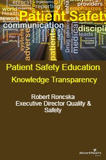 Patient Safety: Knowledge Transparency Banner